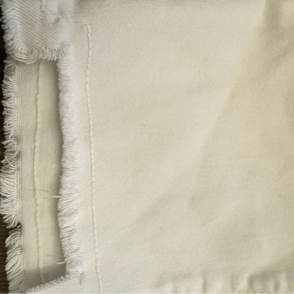 Bevvy Flog Aviv Button Fly White Denim sz 28 nwot - Picture 10 of 11